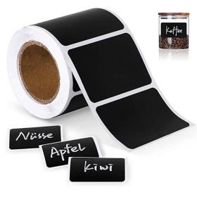 120pcs Removable Blackboard Stickers, Chalk Label Stickers, Home Kitchen Supplies