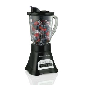 Hamilton Beach Wave Crusher Multi-Function Blender 40 oz Glass Jar Black 58165