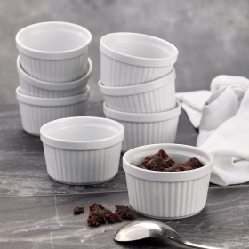 Better Homes & Gardens White Porcelain Ramekin, 0.42 lb