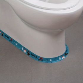 1roll Waterproof Mildew-proof Toilet Caulk Strip, Self-Adhesive Sealing Tape For Kitchen Bathroom, Bathroom Waterproof Tape To Avoid Wet (Color: Blue Dragon, size: 196.85 inch)